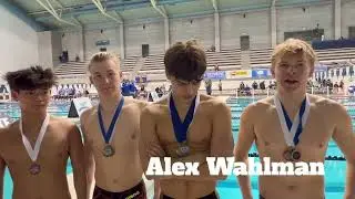 Swimming: Union Wins Multiple Events at State; Place 6th Overall