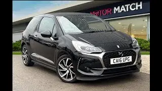 Used DS AUTOMOBILES DS 3 1.2 PureTech Prestige Euro 6 (s/s) 3dr - CA16UPG- Motor Match Crewe