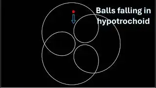 Butterfly effect in a Hypotrochoid, plus a cute bug