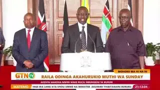 President Ruto announces a seven-day national mourning period to honor the legacy of Raila Odinga.