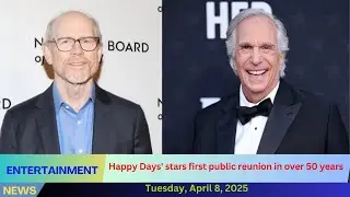 Happy Days' stars first public reunion in over 50 years