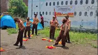 TARI SEMAPHORE PENUTUPAN PERJUSA MI DARUSSALAM 