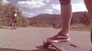 Great trail for ESK8 - Meepo V3 ER feat. NLS Boosted (Stealth equipped with Meepo NLS Belt ESC)