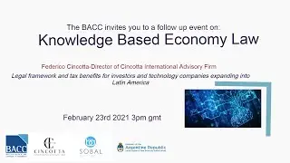 Knowledge Based Economy Law- Follow Up Session-