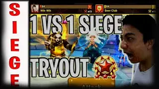 1 VS 1 SIEGE BATTLE TOURNAMENT TESTING in 12 HOUR VS BEER CLUB - isengdudegame Summoners War