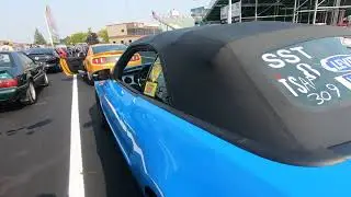 Stick Shift Drag Racing Action at the 2023 NMRA 25th Anniversary Ford Homecoming
