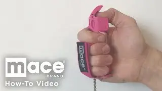 How to use the Hot Pink Sport Pepper Spray - Mace