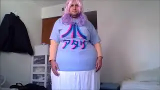 Random Cosplay Moment Fat Gamer Girl Outfit