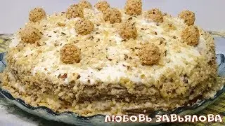 Чудесный Торт Белочка#Новый год 2019/Cake Little Squirrel