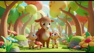 Baby Goat Dance Party 🐐🎶 | Fun Kids Song