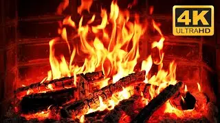 🔥 Cozy Fireplace 4K Ultra HD (NO ADS) &bull; Authentic Crackling Fire Ambience