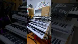 Potente controlador Korg KeyStage✅ #musicos #tecladistas #korg