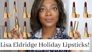 New! Lisa Eldridge Holiday 2022 Lipstick! Velvet Sorcery Review