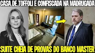 PRIMEIRA PROVA ENCONTRADA NA SUITE DE TOFFOLI FOI CONTRA VIVIANE BARCI! CASA DE MINISTRO CONFISCADA!