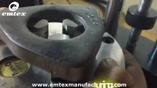 Deep Metal Engraving on Big & Heavy Metal Parts - #permanent #dotmatrix #machine #viral