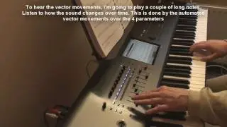Korg Kronos Vectorial Orchestral Movie Pad Combi