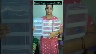 Bangle Organizing Boxes under 115/- from Meesho #bangleorganizer #meesho #shorts #shopping @Meesho