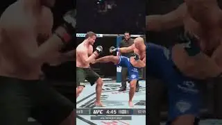 Matt Hughes Takedowns George St Pierre Classic Fight #ufc5 #ufc #mma #shorts #gaming