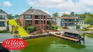 NO RESERVE! 5,000 Sq Ft Lake Hamilton Luxury Home Auction &ndash; 243 Wilson Point, Hot Springs AR 71913