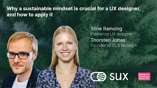 #DesignForTomorrow - Sustainable UX