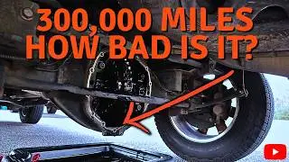 Замена жидкости в дифференциале моего Ram 2500 после 300 000 миль пробега!