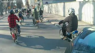 Gefle veteranmopeder p&aring; utflykt till &Aring;byggeby 8/5 2023