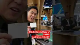 This Battery is Made of PAPER! - Flint Paper Battery