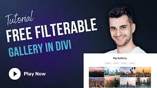 Бесплатная фильтруемая галерея в Divi | Учебное пособие