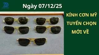 [ Kính Mới Về ] Giao lưu Kính Cơn Mỹ tuyển chọn từ mạ vàng đến bọc vàng | Kính Mắt Dũng Trần