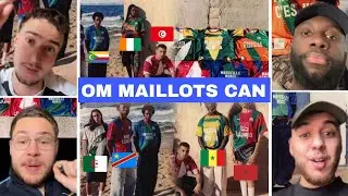 🚨 L&rsquo;Olympique de Marseille et PUMA d&eacute;voilent 7 maillots historiques pour la CAN 2025 au Maroc 🇲🇦🌍🔥