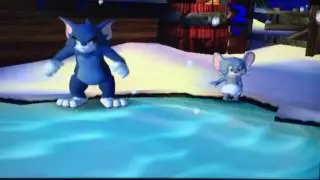Tom and Jerry in war of the whiskers gameplay (Tom and Nibbles vs Butch and Jerry)