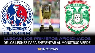 Llegan los primeros aficionados de los Leones para enfrentar al Monstruo Verde, en la Gran final