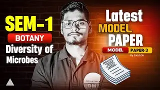Diversity of Microbes Model Papers  | B.Sc Botany 1st Sem Model Papers