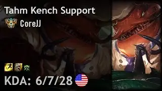 Tahm Kench Support vs Karma - CoreJJ - NA Challenger Patch 6.21