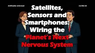 Satelity, czujniki i smartfony: okablowanie nowego układu nerwowego planety | Artificially Informed