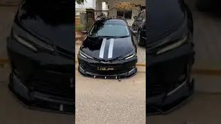 All Black Toyota Corolla Grande X 2022 | Modified | Carshunt #shorts #youtubeshorts #shortvideo