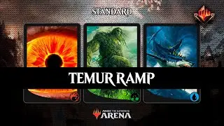 Bo1 | Temur Ramp. 7 wins row. Mythic Rank. (87% lucky winrate)