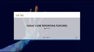 Agency Reports &ndash; Core features overview