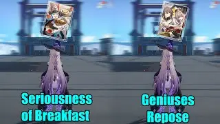 The Herta Geniuses Repose Vs Seriousness of Breakfast || HSR