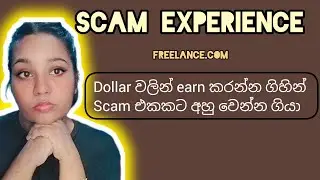 Freelancer Scam Experience in Sinhala #onlinejobscam #scammessage #telegram