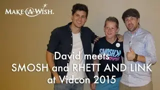 Vidcon 2015: SMOSH and Rhett and Link Give YouTube Tips to David