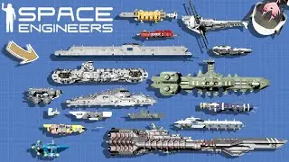 Most Popular Ship Types and Classes on Space Engineers