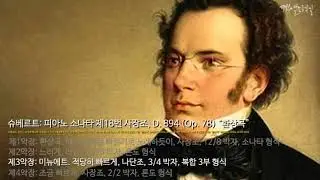 슈베르트: 피아노 소나타 제18번 사장조, D. 894 (Op. 78) &ldquo;환상곡&rdquo;-제3악장: 미뉴에트. 적당히 빠르게