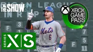 MLB The Show 21 Xbox Gameplay - New York Mets vs Boston Red Sox (Xbox Game Pass Gameplay)