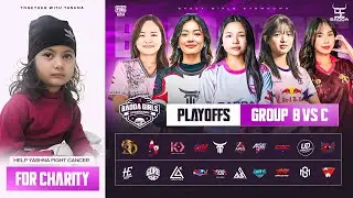 [NP] BADDA GIRLS SHOWDOWN S-1 | PLAYOFFS B VS C | DAY 2/3 | FT-  #HORAA #ASL #T2K #RD