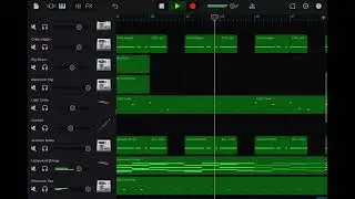 Alan Walker &ndash; All Falls Down (instrumental) on GarageBand