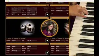 SwarShala 5 - Record a bandish with virtual Tanpura, Tabla, Swarmandal & Harmonium accompaniment
