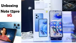 Redmi Note 12Pro 5G | Unboxing Malaysia | 67W turbo charging | 16MP front camera | 4K at 30fps