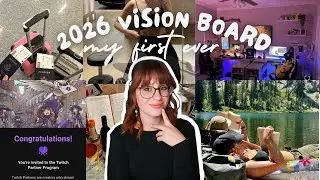 making my 2026 Vision Board and how I make it come true