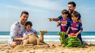 Ronaldo & Son Shocked Everyone 😱 | Messi Regretted It at the End